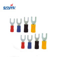 Spade terminal fork SV block plastic solder sleeve insulated cold end terminal crimp wire connectors